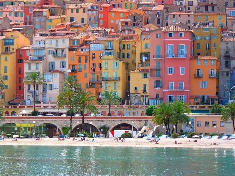 Le Palais - Centre-Ville - Bord De Mer - Terrasse - Wifi 芒通 外观 照片